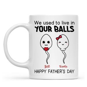 Funny fathers day personalized / Customized coffee mugs this is an example. Let